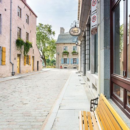 Les Lofts Champlain - Par Les Lofts Vieux-Quebec Apartment Luaran gambar